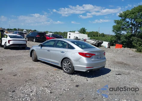 2015 Hyundai Sonata Sport из США, поврежденный, VIN 5NPE34AF2FH080534